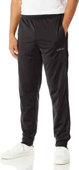 adidas Men's Essentials 3-Stripes Tapered Tricot Pants