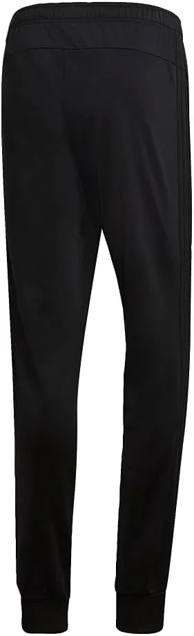 adidas Men's Essentials 3-Stripes Tapered Tricot Pants
