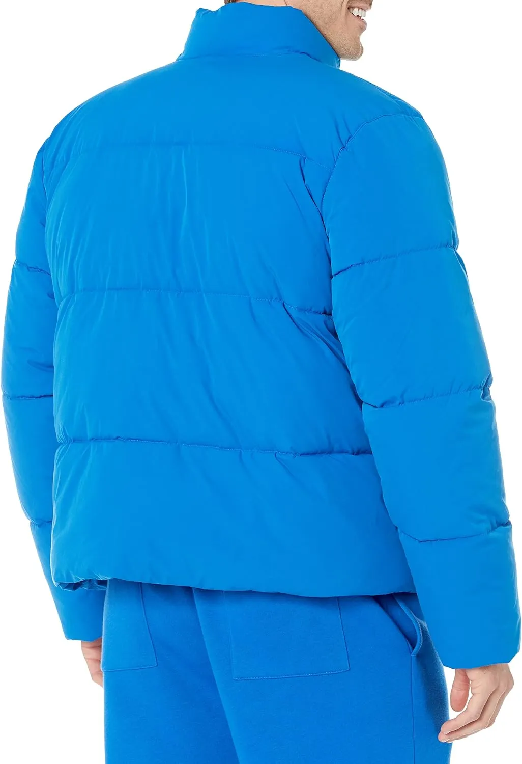 Amazon Essentials Men's Mock Neck Heavyweight Puffer Coat (Available in Big & Tall)