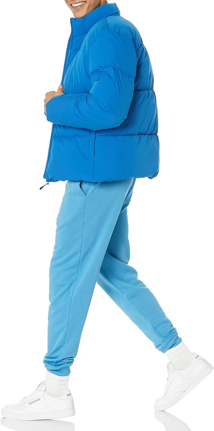 Amazon Essentials Men's Mock Neck Heavyweight Puffer Coat (Available in Big & Tall)