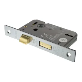 Atlantic 3" Elite 5 Lever Key Sashlock (Satin Chrome)