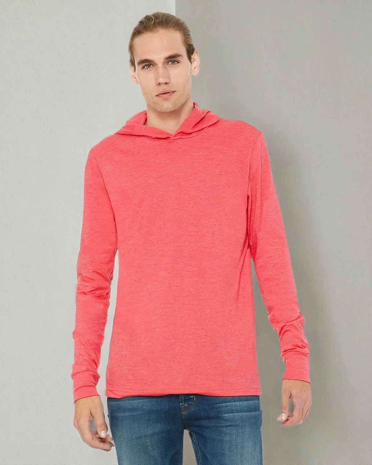 Canvas 3512 Bella Unisex Jersey Long-Sleeve Hoodie
