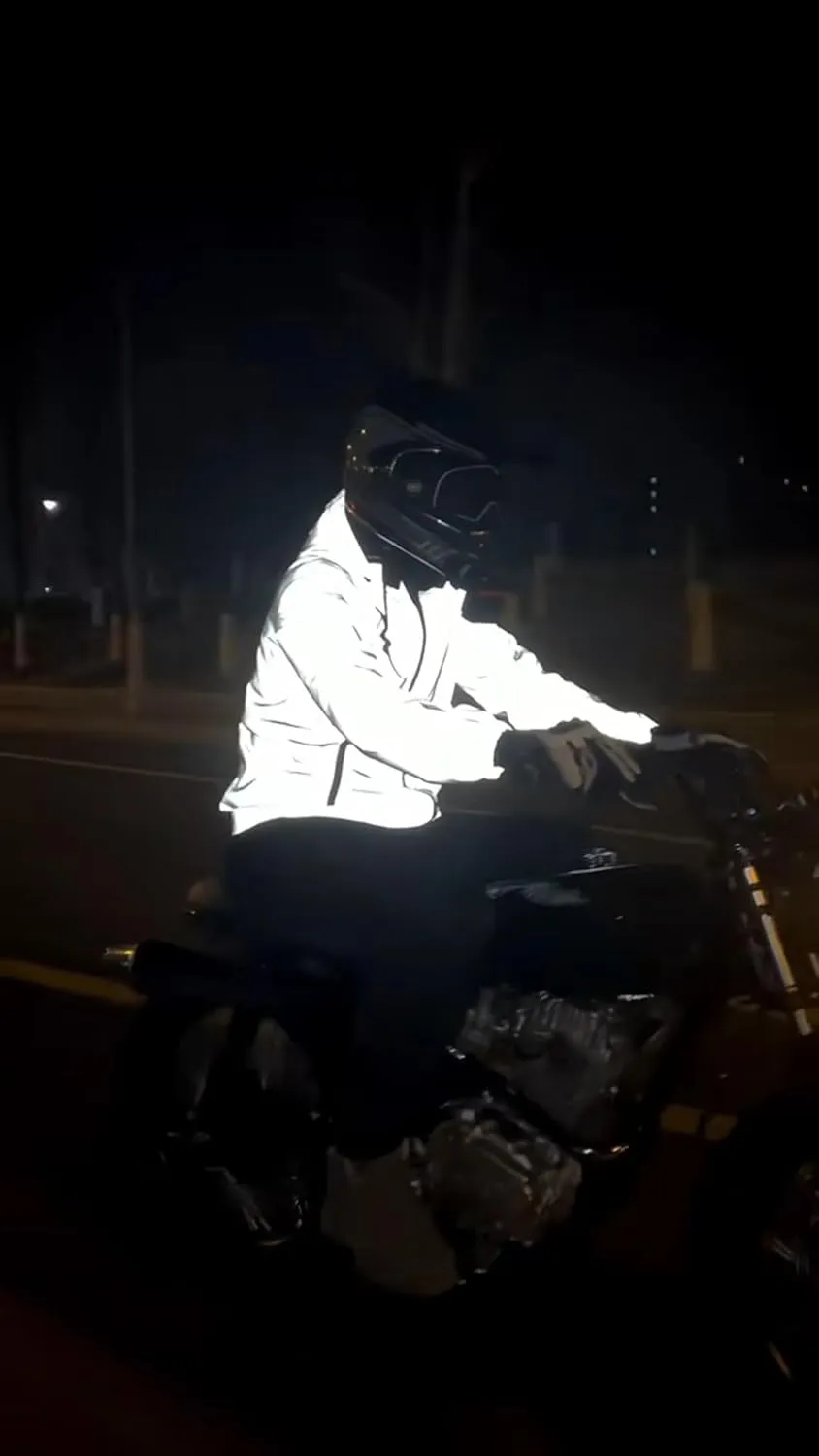 Chromashift Reflective Windbreaker, Color Shifting Night Visibility Jacket with Full Zip Waterproof Windproof Shell